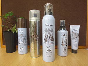 ベルジュバンスのムーススタイリング